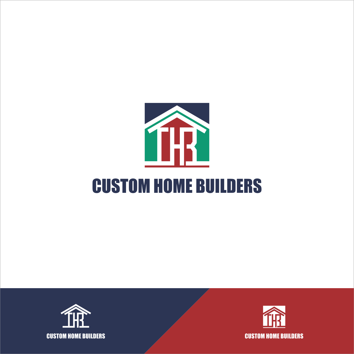 Logo Design by BUNG for Custom Home Builders Pty Ltd | Design #18814070