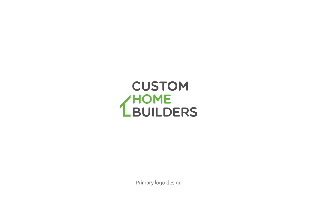 Logo Design by Devesh for Custom Home Builders Pty Ltd | Design #18811307
