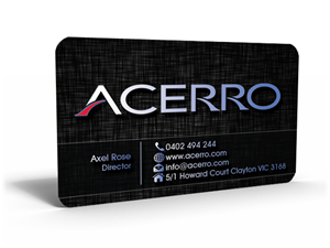Business Card Design by Hardcore Design for this project | Design: #2861948