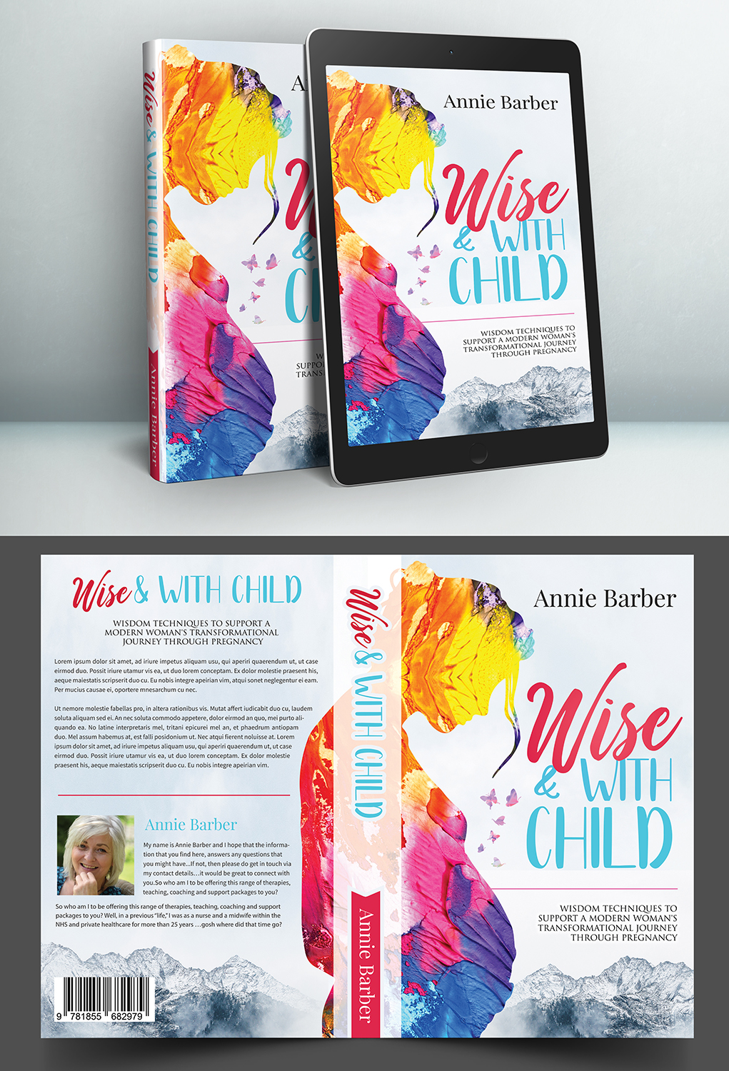 eBook Cover Design by SAI DESIGNS for Wise & With Child | Design #18843874