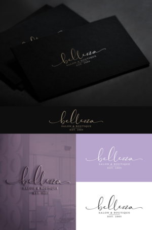 bellezza salon & boutique | Diseño de Logo por Silkyluss