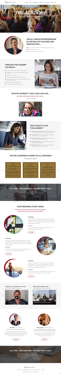 WordPress-Design von pb für Kathrin Luty | Design: #18763697
