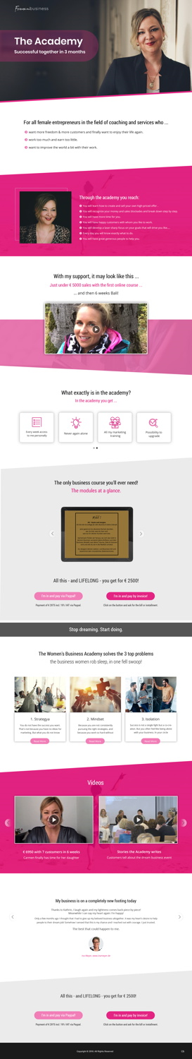 WordPress-Design von pb für Kathrin Luty | Design: #18886927
