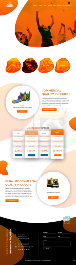 Web Design by pb for this project | Design: #18763608