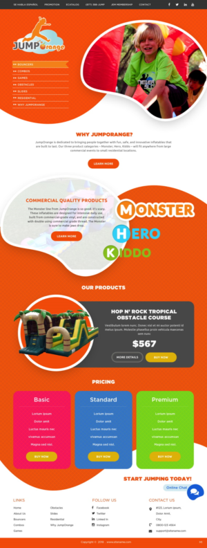 Web Design by pb for this project | Design: #18763612
