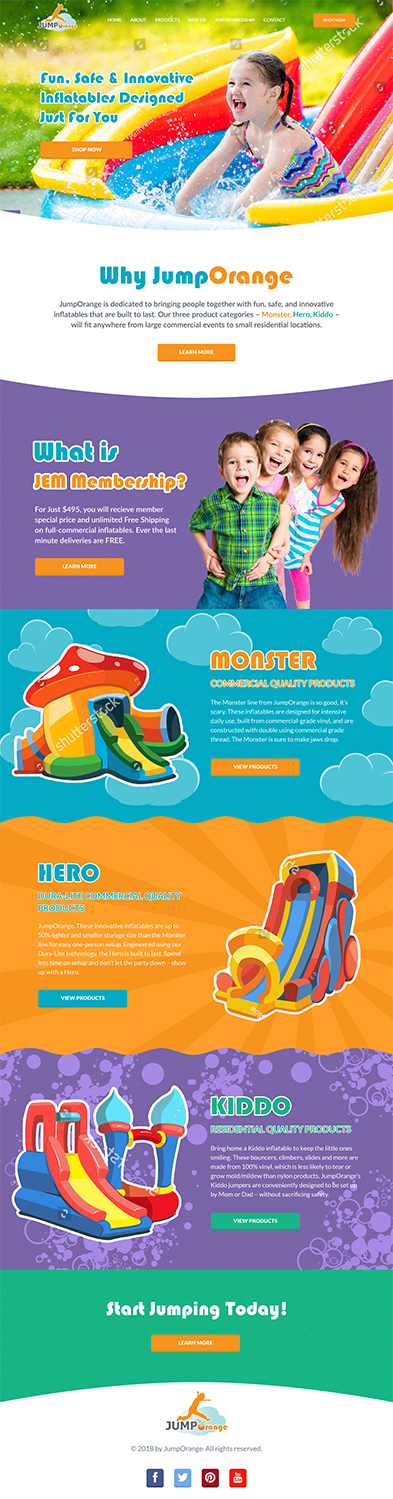 Web Design by Sadek for this project | Design #18791593