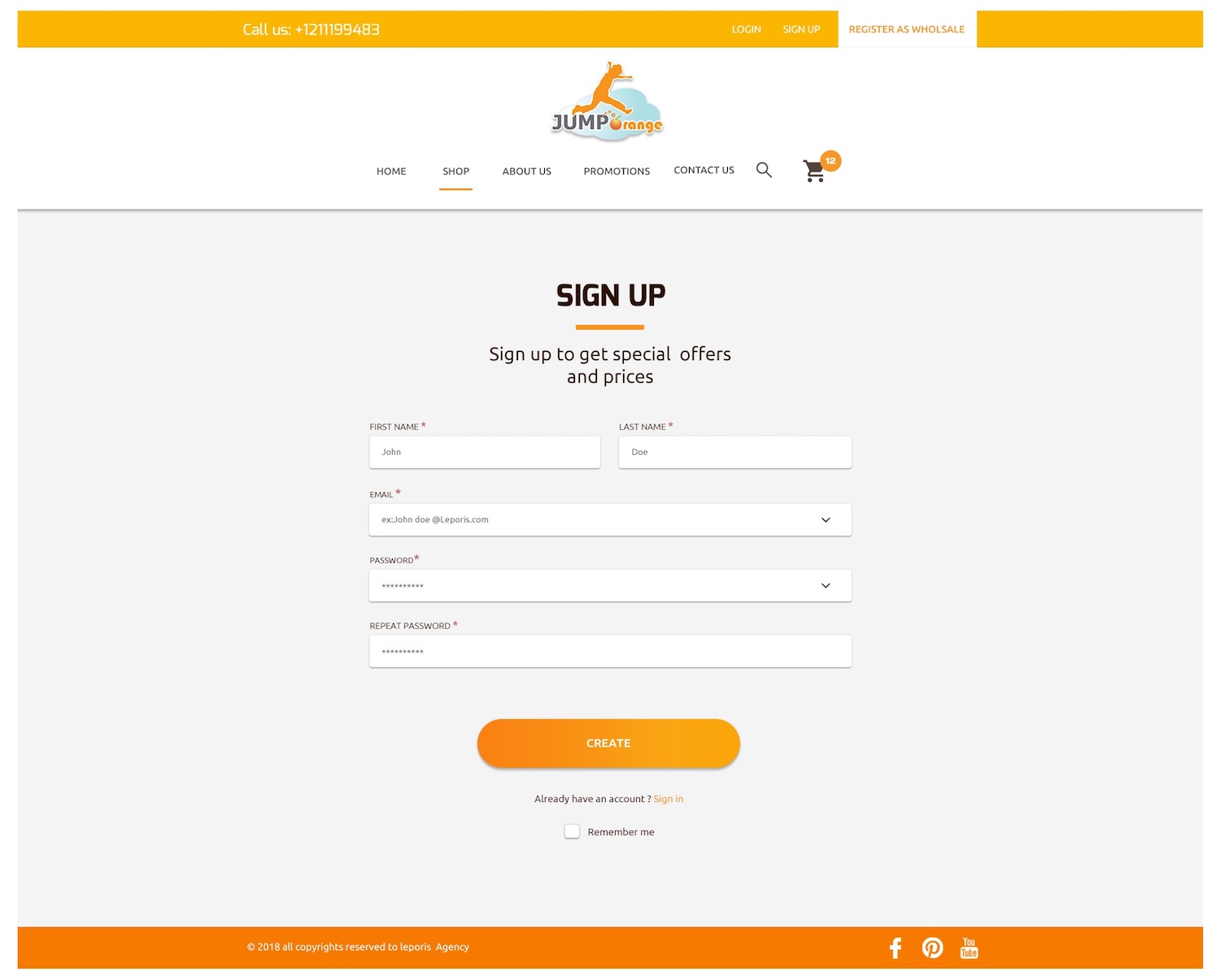 Web Design by Leporis Solutions for this project | Design #18799593