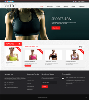 Web Design by pb for this project | Design: #5157207