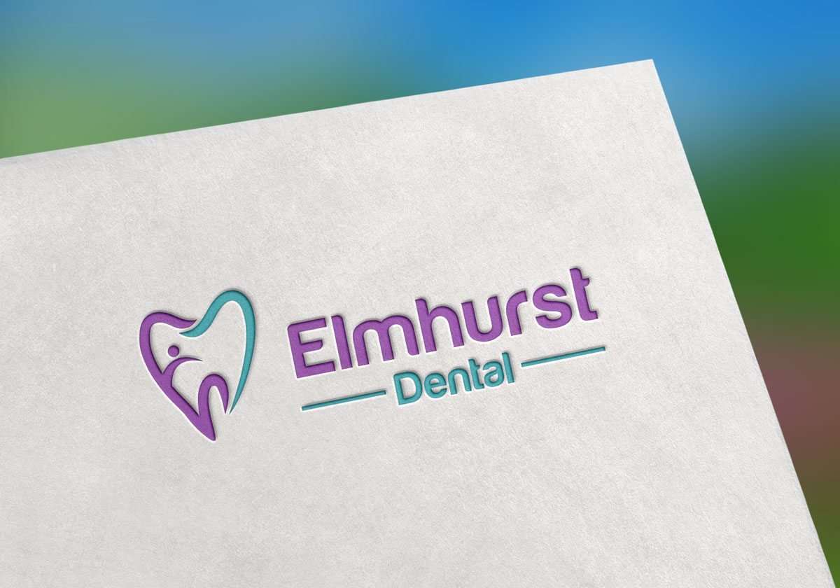 Playful, Modern, Dental Clinic Logo Design for Elmhurst Dental by