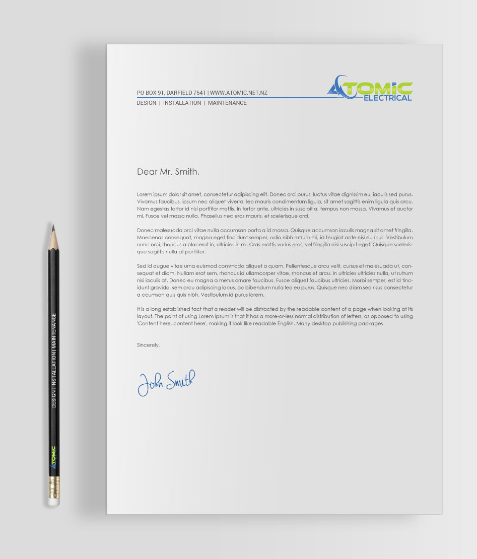 Stationery Design by chandrayaan.creative for this project | Design #18795440