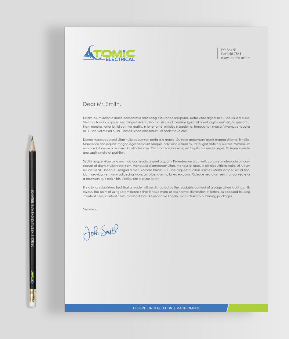 Schreibwaren-Design von chandrayaan.creative für dieses Projekt | Design #18795441