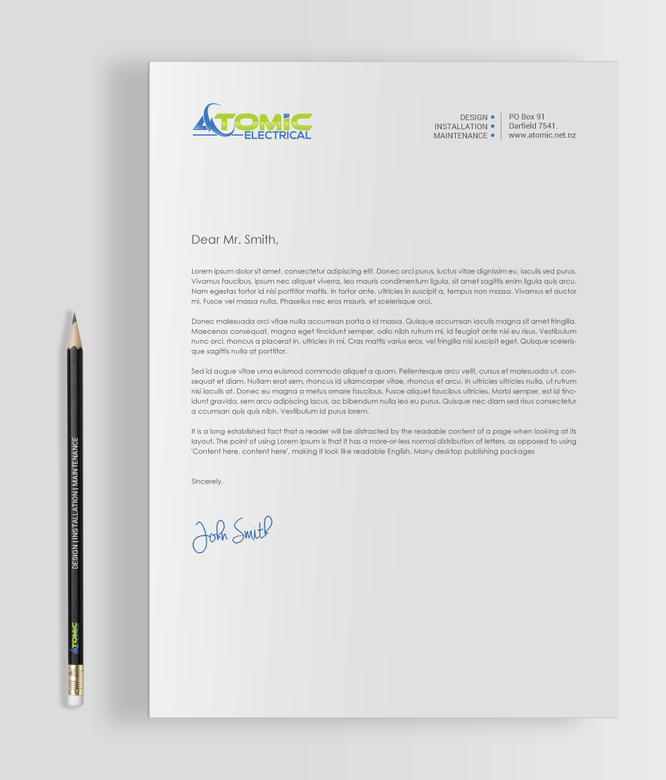 Stationery Design by chandrayaan.creative for this project | Design #18796720