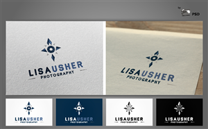 Logo and Business Card Design by byPSD for Lisa Usher Photography | Design: #2995015