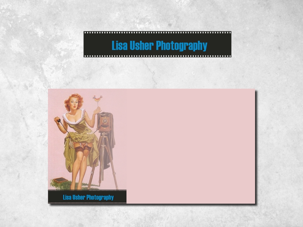 Logo and Business Card Design by SeXtreme for Lisa Usher Photography | Design #2955514