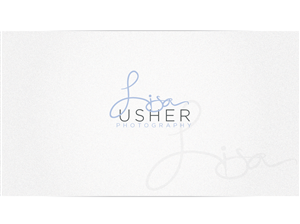 Logo- und Visitenkarten-Design von Cherry Pop Design für Lisa Usher Photography | Design #3170296