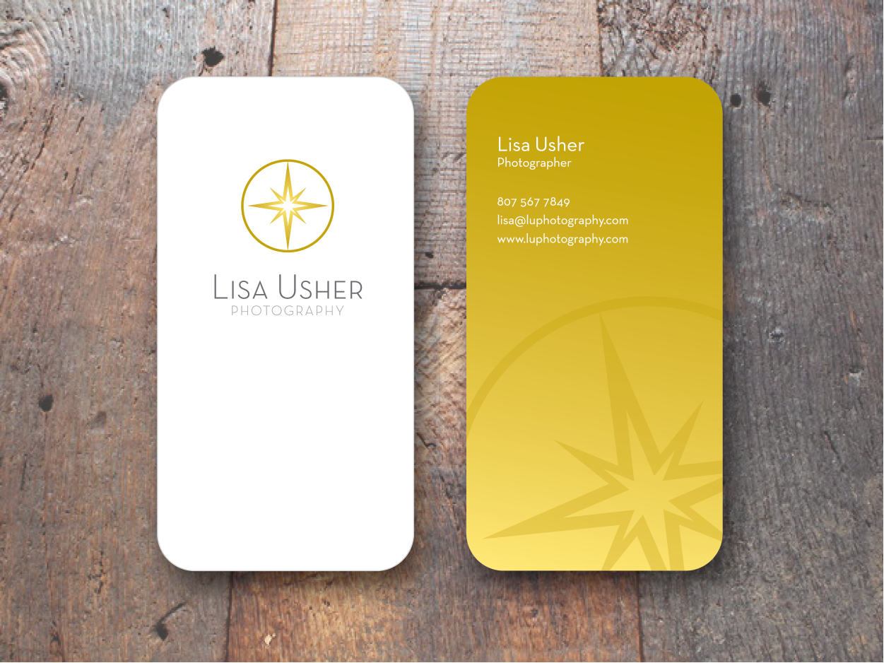 Logo and Business Card Design by bluejet for Lisa Usher Photography | Design #3256518