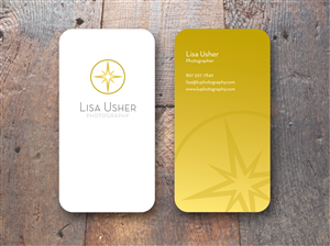 Diseño de Logo y Tarjeta de Presentación por bluejet para Lisa Usher Photography | Diseño: #3256518