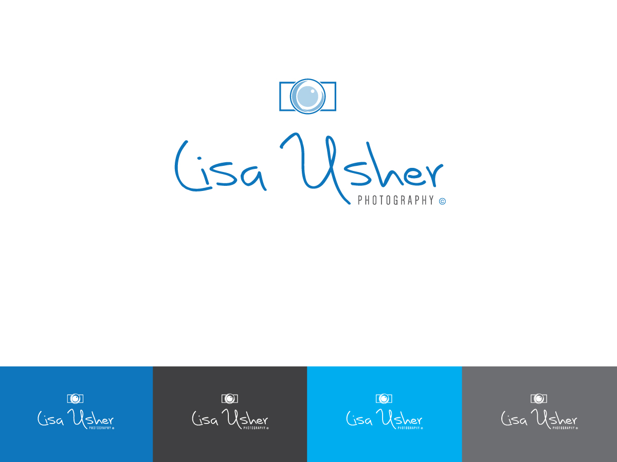Logo and Business Card Design by Concept Creation  for Lisa Usher Photography | Design #2928811