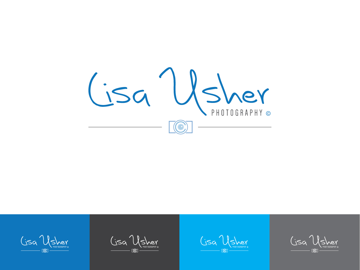 Logo and Business Card Design by Concept Creation  for Lisa Usher Photography | Design #2949349