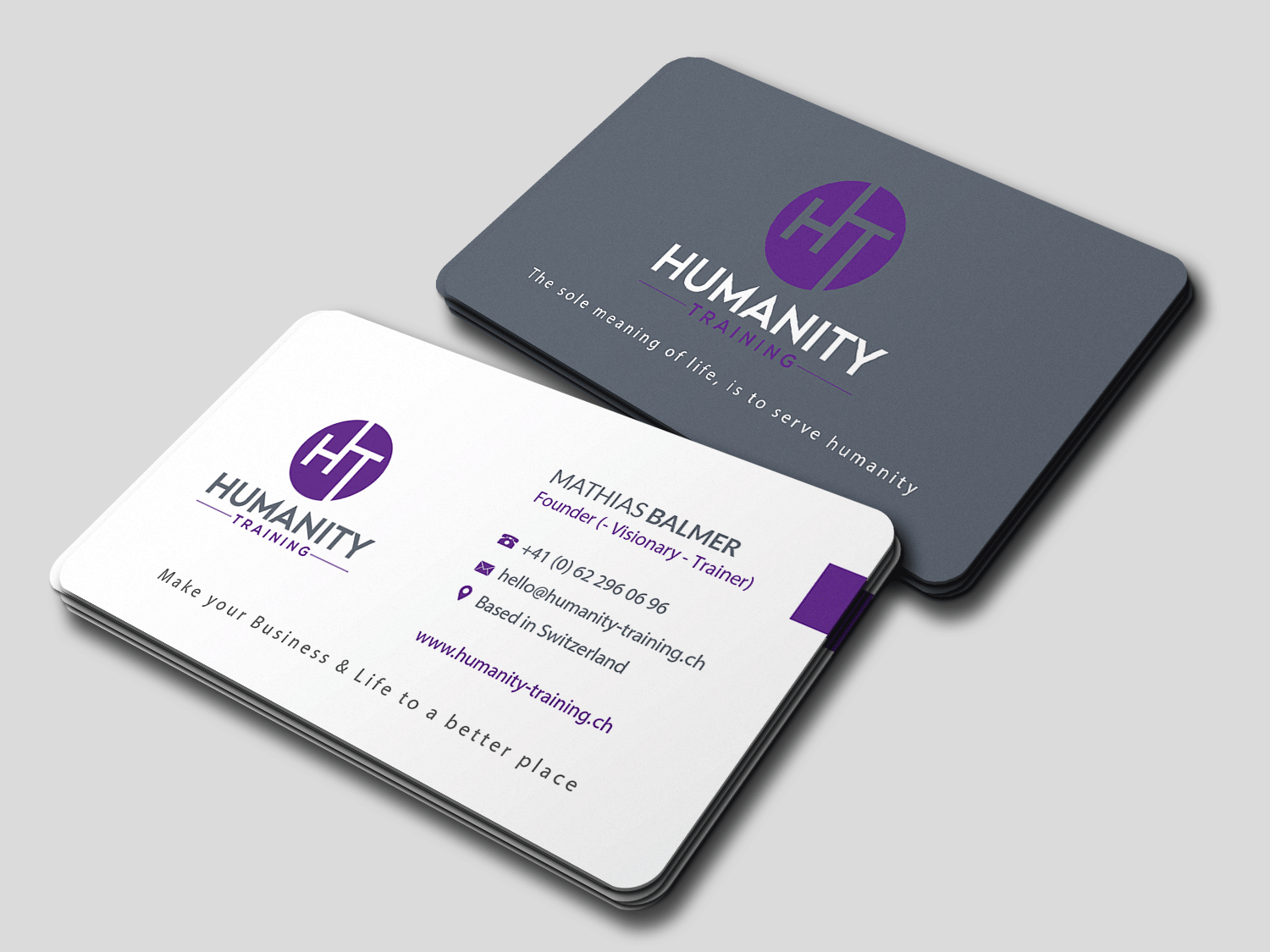 Business Card Design by Riz' for Humanity Training | Design #18761903