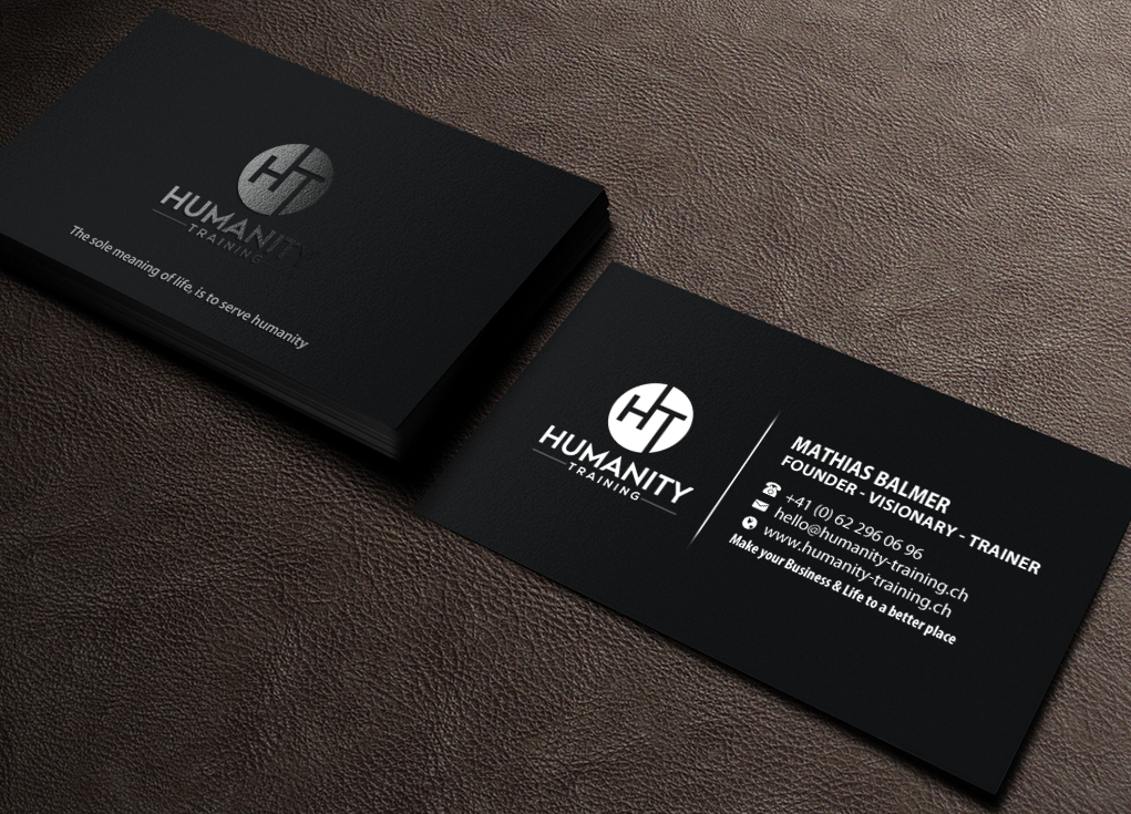 Business Card Design by Brand aid for Humanity Training | Design #18761606