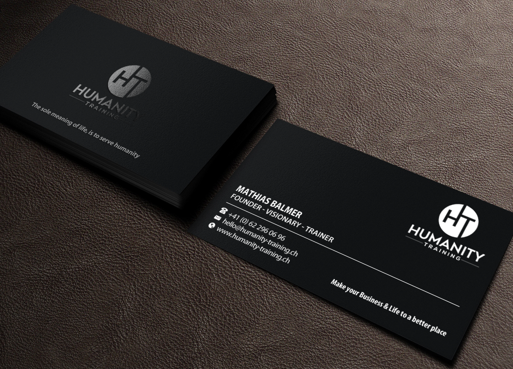 Business Card Design by Brand aid for Humanity Training | Design #18761610