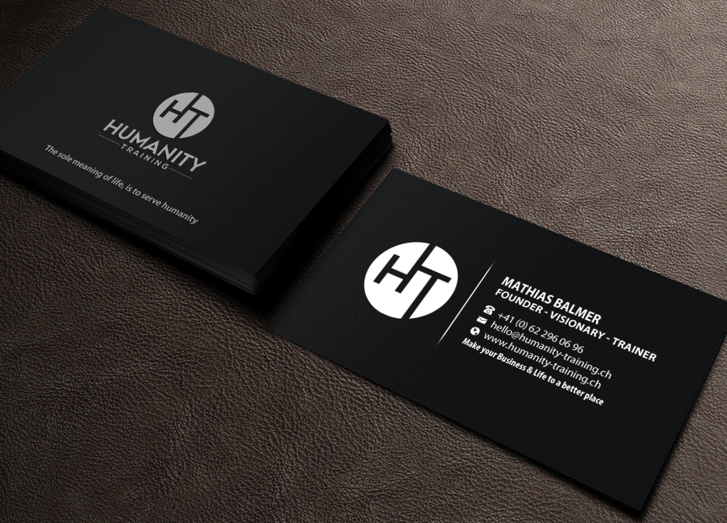 Business Card Design by Brand aid for Humanity Training | Design #18761616