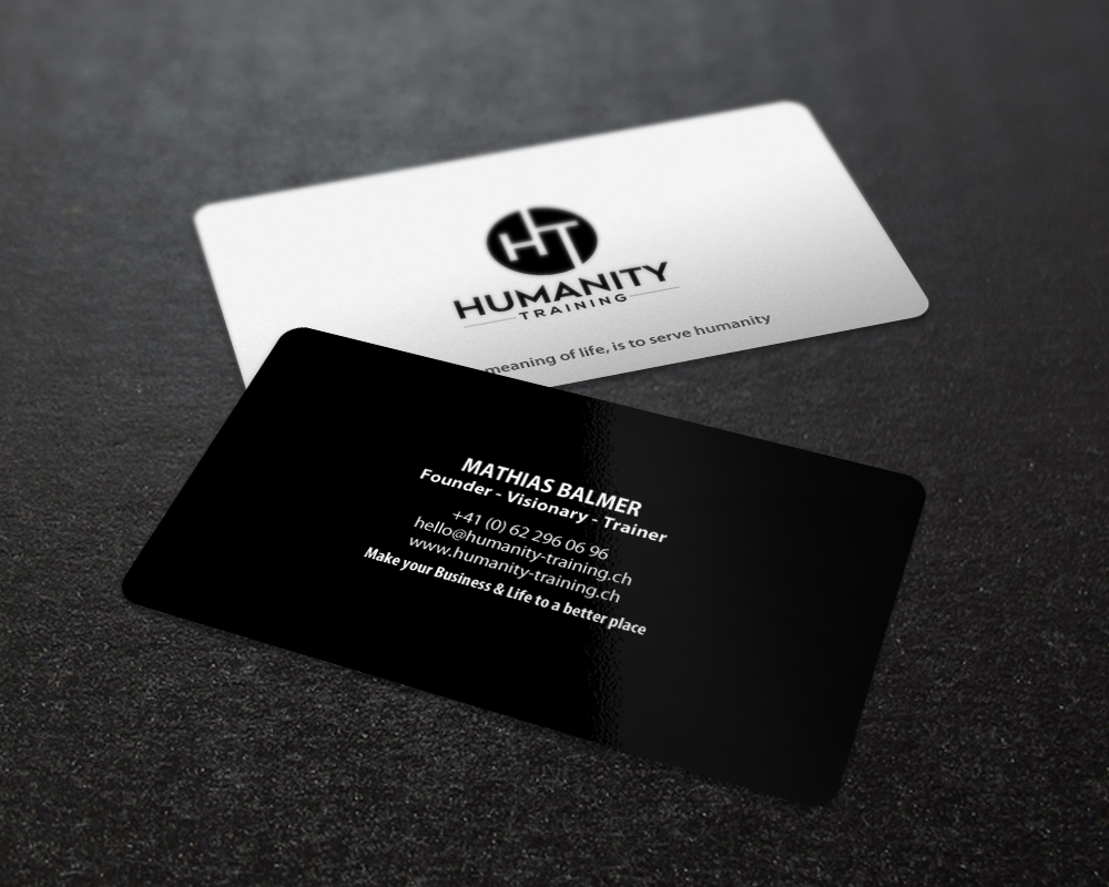 Business Card Design by Brand aid for Humanity Training | Design #18761627