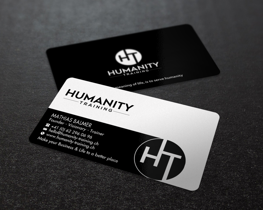 Business Card Design by Brand aid for Humanity Training | Design #18761643