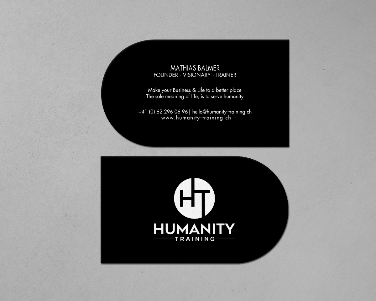 Business Card Design by Brand aid for Humanity Training | Design #18761674