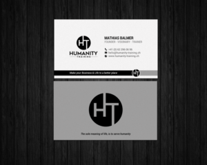 Business Card Design by chandrayaan.creative for Humanity Training | Design: #18759516