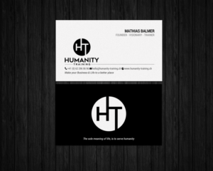 Business Card Design by chandrayaan.creative for Humanity Training | Design: #18759523