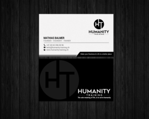 Business Card Design by chandrayaan.creative for Humanity Training | Design: #18759525