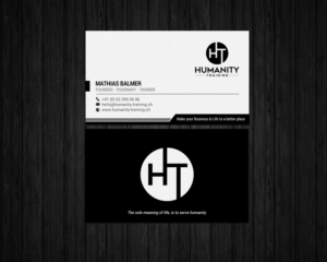 Business Card Design by chandrayaan.creative for Humanity Training | Design: #18759528
