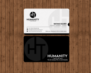 Business Card Design by chandrayaan.creative for Humanity Training | Design: #18761535