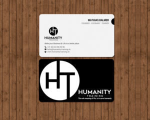 Business Card Design by chandrayaan.creative for Humanity Training | Design: #18761537
