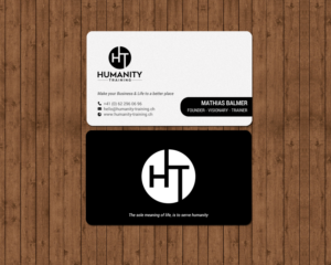 Business Card Design by chandrayaan.creative for Humanity Training | Design: #18761538