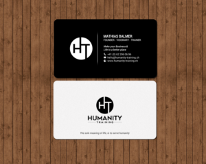 Business Card Design by chandrayaan.creative for Humanity Training | Design: #18761544