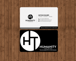 Business Card Design by chandrayaan.creative for Humanity Training | Design: #18761553