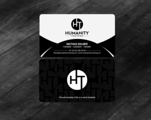 Business Card Design by chandrayaan.creative for Humanity Training | Design: #18761554