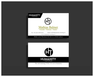 Business Card Design by Redsky Design for Humanity Training | Design: #18757857