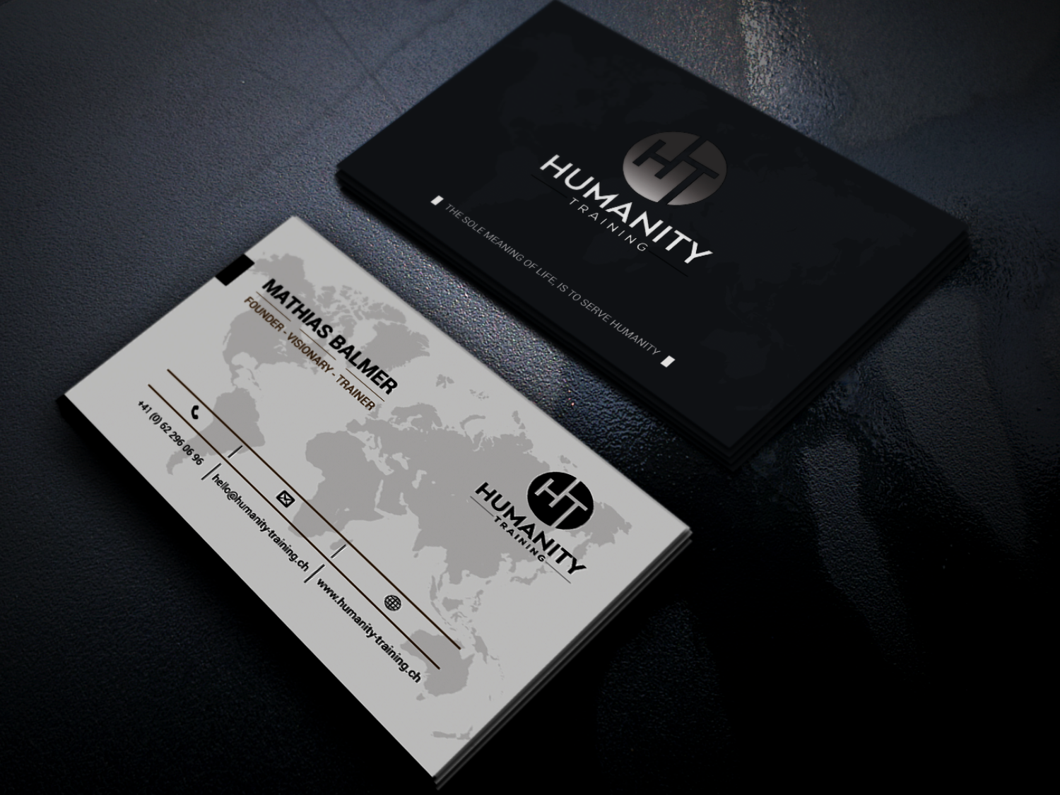 Design de Carte de Visite par Jarrin pour Humanity Training | Design #18757834