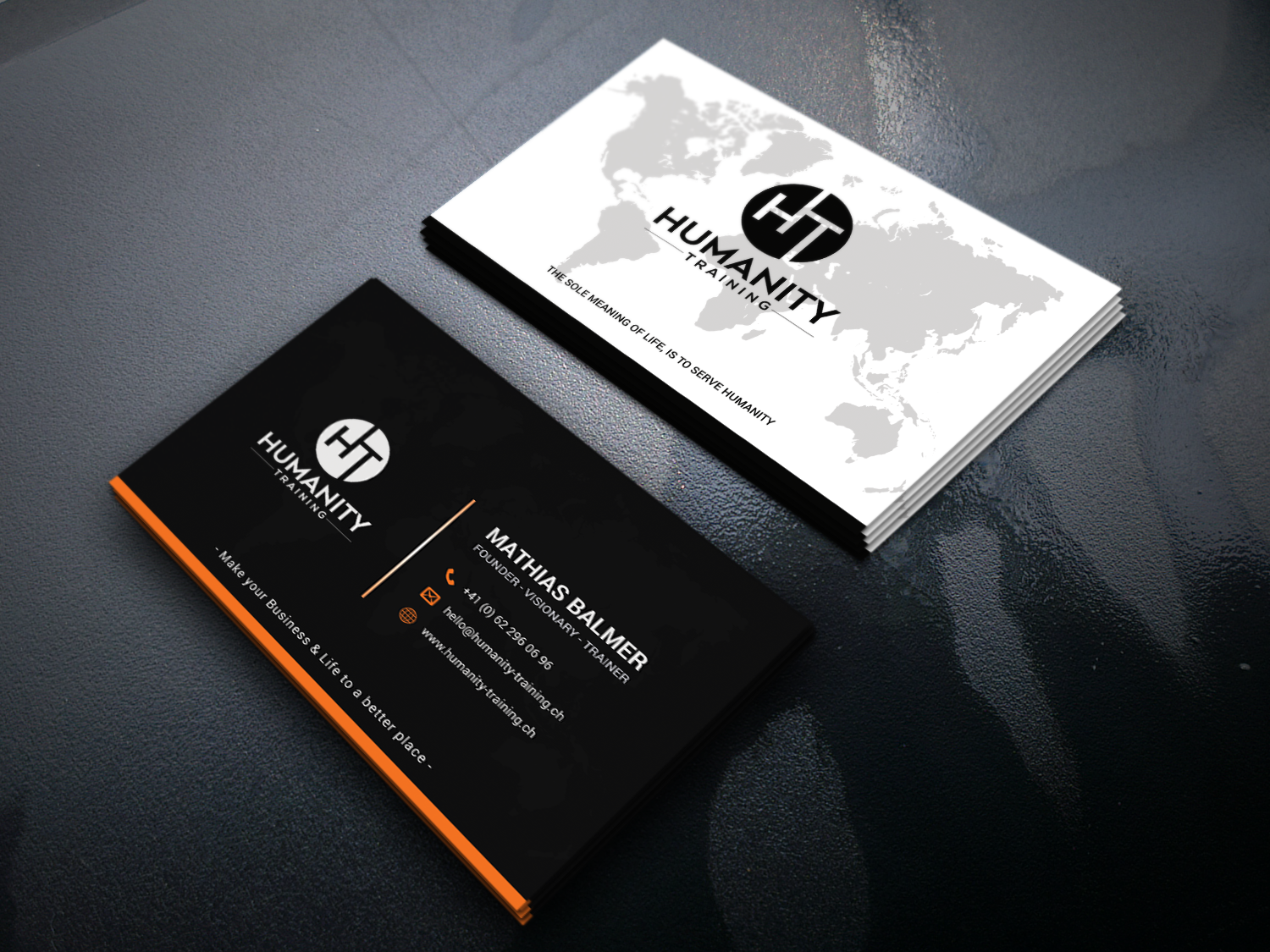 Business Card Design by Jarrin for Humanity Training | Design #18758065