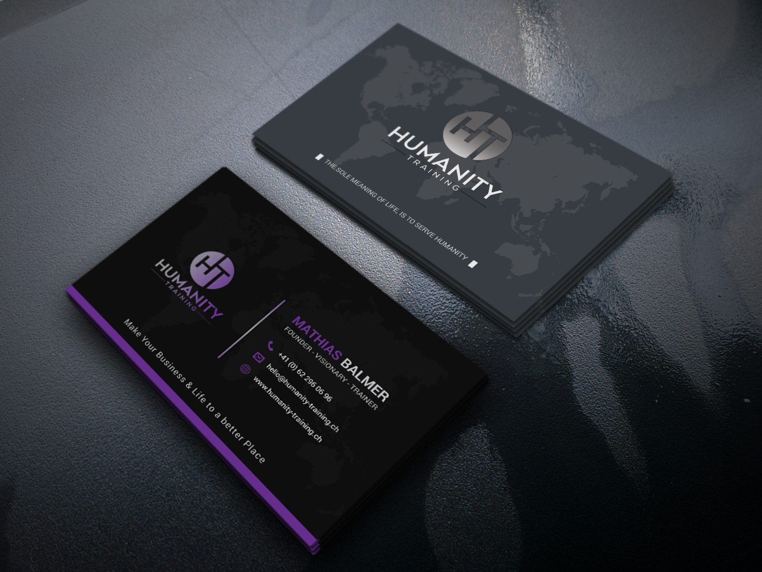 Business Card Design by Jarrin for Humanity Training | Design #18759091
