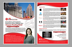 Innovations and Customer Experience Store Walking Tour: Amazon-Proofing Retail | Design de Flyer par ecorokerz