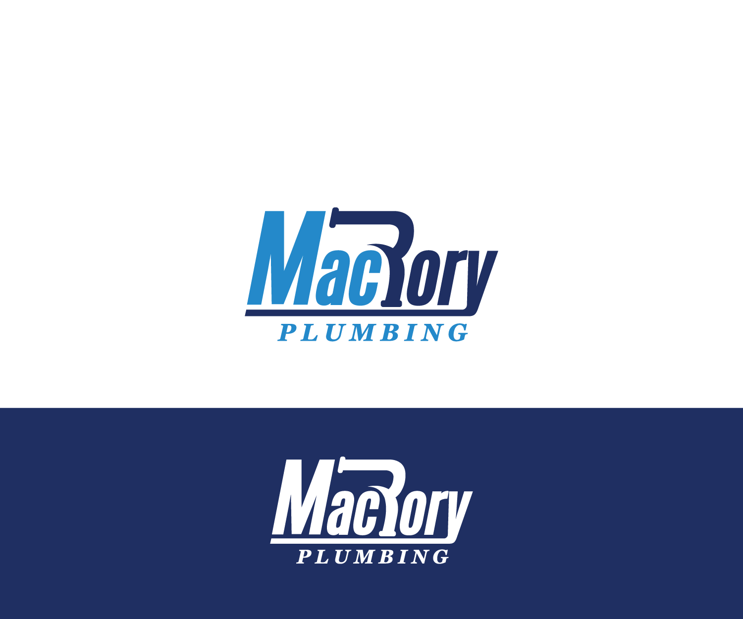 Logo Design by Mario for MacRory Plumbing Inc. | Design #18763045