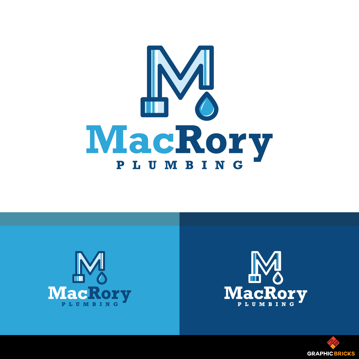Design de Logo par Graphic Bricks pour MacRory Plumbing Inc. | Design #18760787
