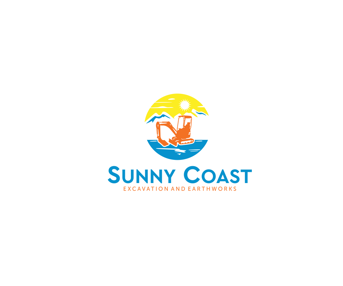 Logo Design by Tt design for Sunny Coast Excavation and Earthworks  | Design #18771872