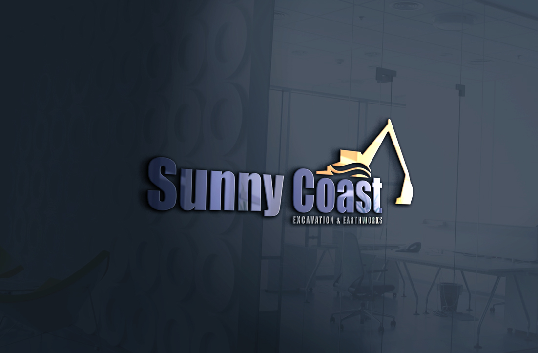 Diseño de Logo por GLDesigns para Sunny Coast Excavation and Earthworks  | Diseño #18771845