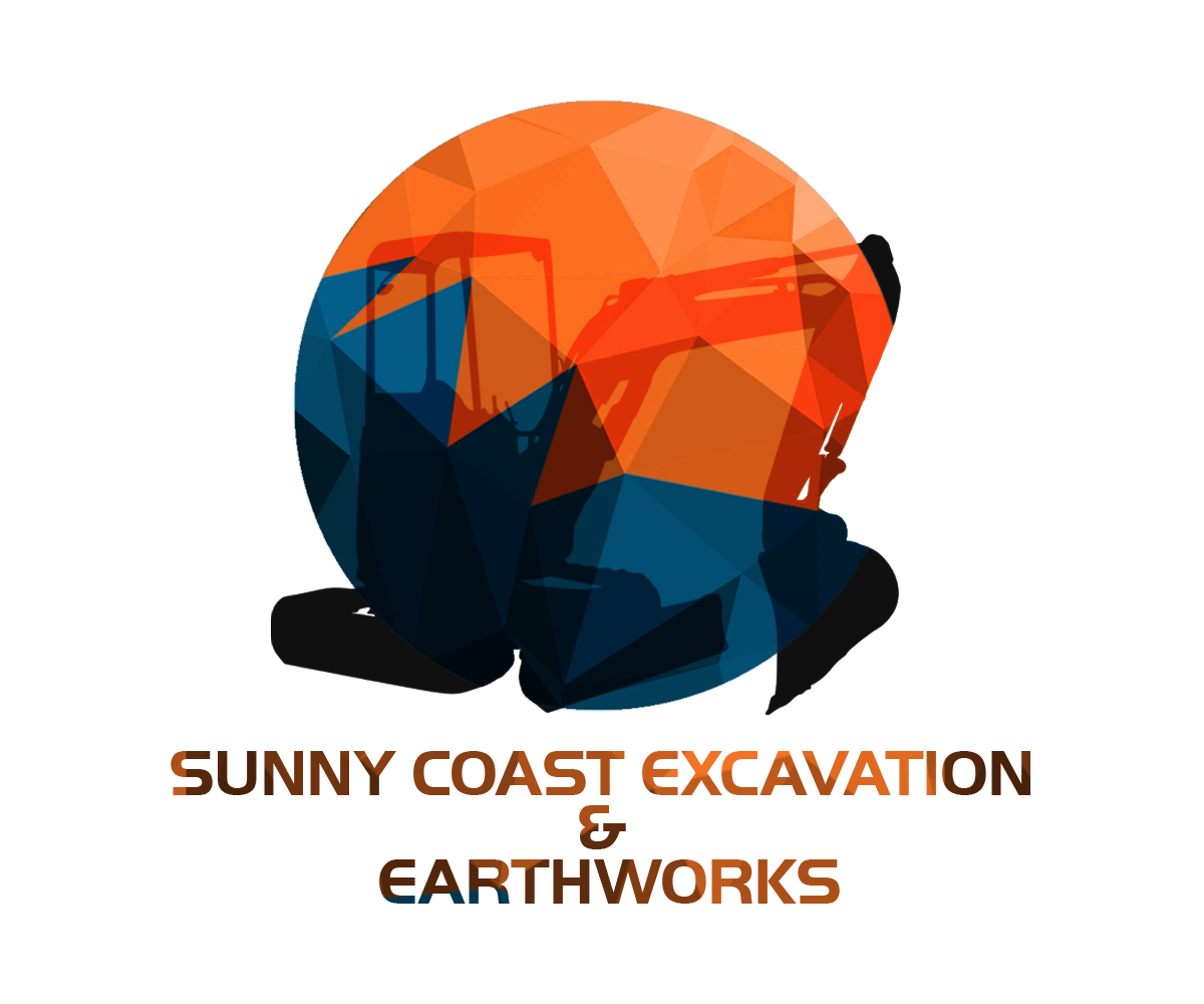 Logo Design by Nordic Designer for Sunny Coast Excavation and Earthworks  | Design #18780784